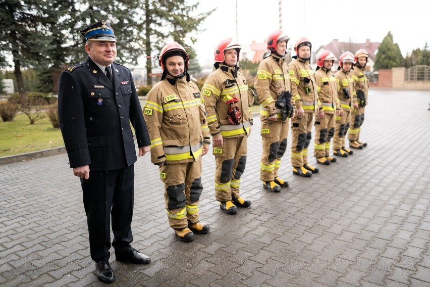 Zastępca komendanta koluszkowskiej PSP przeszedł na emeryturę