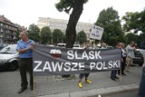 Marsz PiS &quot;Tu jest Polska&quot; kontra RAŚ i Stowarzyszenie Ślązaków