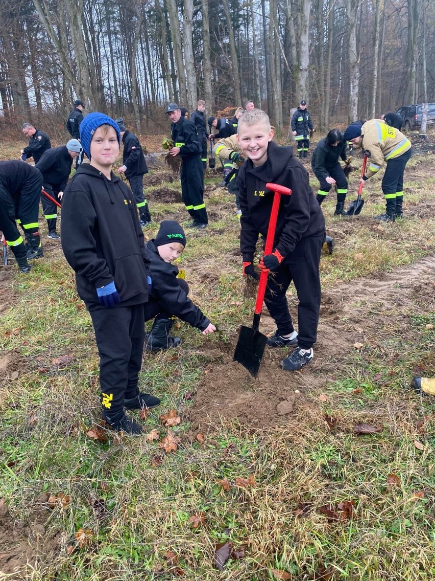 Strażacy z gminy Czarna Dąbrówka uczcili niepodległość i setne urodziny Związku Ochotniczych Straży Pożarnych RP