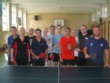 Turniej Tenisa Stołowego w grze deblowej wygrali Kamil Budny i Henryk Wawrzyniak