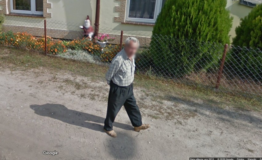 Zdjęcia przyłapanych w gminie Aleksandrów Kujawski. Zobacz kogo sfotografowała kamera Google Street View [zdjęcia]