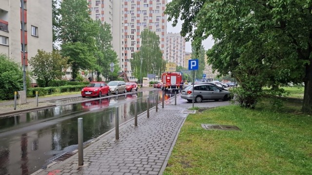 Wybuch gazu w Katowicach, na ul. Uniwersyteckiej.