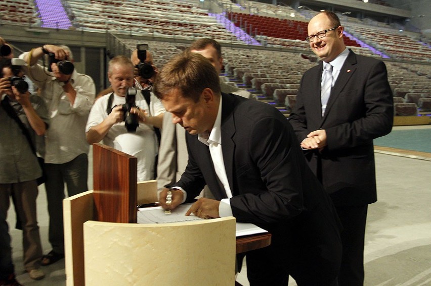 Umowa podpisana - hala na granicy Gdańska i Sopotu to Ergo Arena (zdjęcia, video)