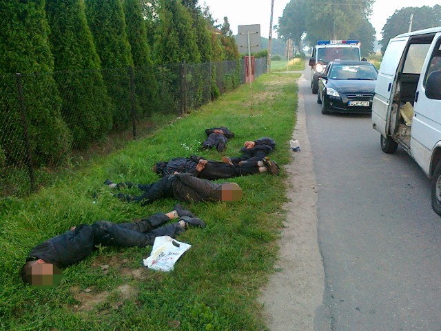 Policja złapała pięciu złodziei kabli, grasujących w okolicach Łodzi.