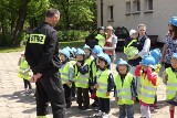 Przedszkolaki z parafii p.w. św. Floriana odwiedzili strażaków