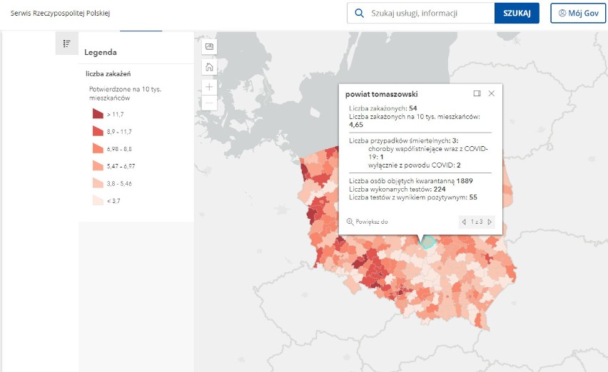 Koronawirus w Tomaszowie Maz. Prawie 1900 mieszkańców na kwarantannie. W których szkołach zdalne nauczanie?