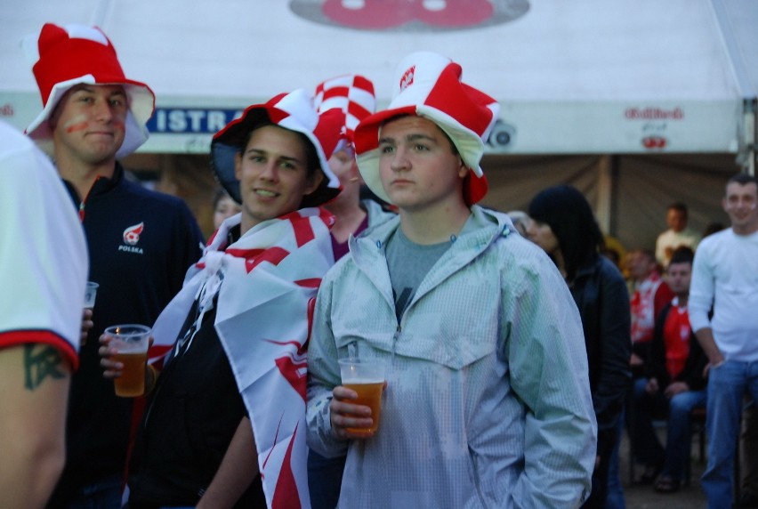 Euro 2012: Polska - Rosja w strefie kibica w Będzinie [ZDJĘCIA]