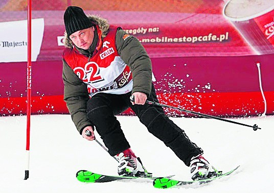 Jacek Czachor wygrał zawody w slalomie gwiazd