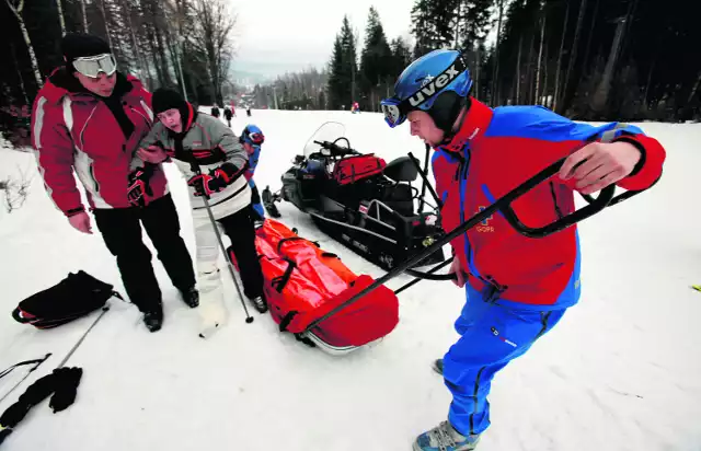 W takich warunkach 13 stycznia ratownicy GOPR nieśli pomoc turystom na Pilsku