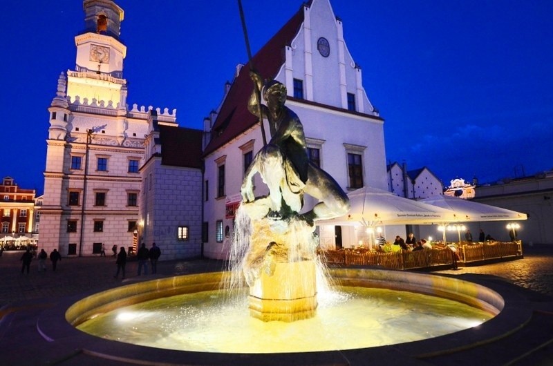 W Poznaniu działa już część fontann.