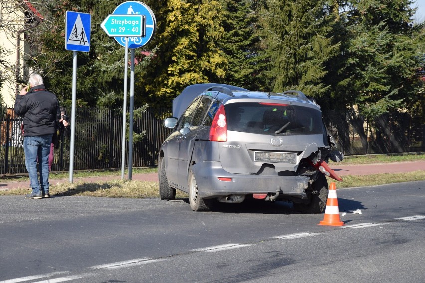 Wypadek w Strzybodze pod Skierniewicami. Utrudnienia w ruchu potrwają 2 godziny