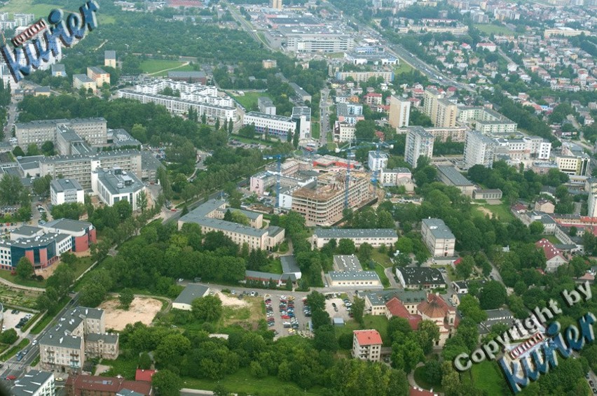 Lublin z lotu ptaka: Najnowsze zdjęcia okolic Chodźki i Olimpu