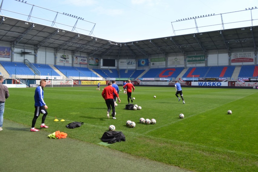 Trening Piasta Gliwice przed meczem z Podbeskidziem Bielsko-Biała [ZDJĘCIA]