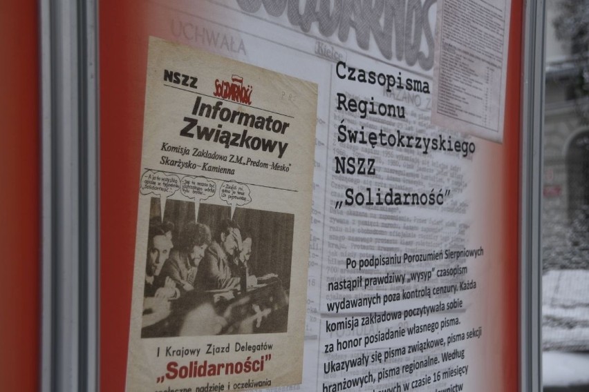 O „Solidarności” i stanie wojennym. Nowe wystawy na Rynku w Kielcach. Zobaczcie zdjęcia i film