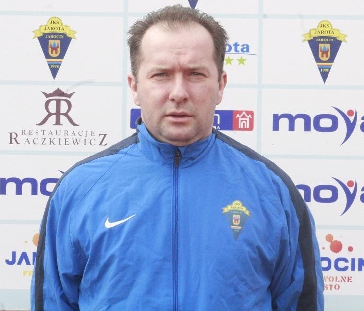 Trener Tomasz Mazurkiewicz