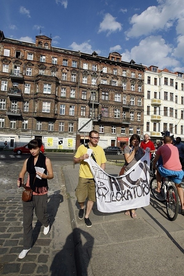 Wrocław: Protest przeciwko podwyżkom czynszów (FILM)