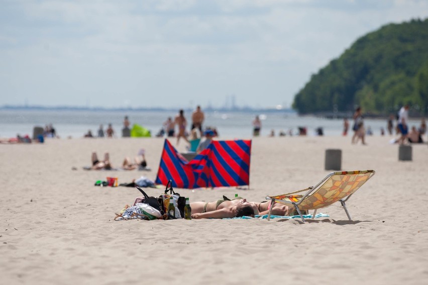 Plaża w Gdyni. Niezwykłe obrazki z weekendu nad morzem [zdjęcia]