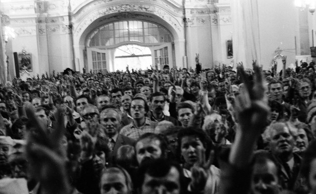 Na msze za ojczyznę do Biechowa zjeżdżały tłumy zwolenników &#8222;Solidarności&#8221; nie tylko  z Wielkopolski.