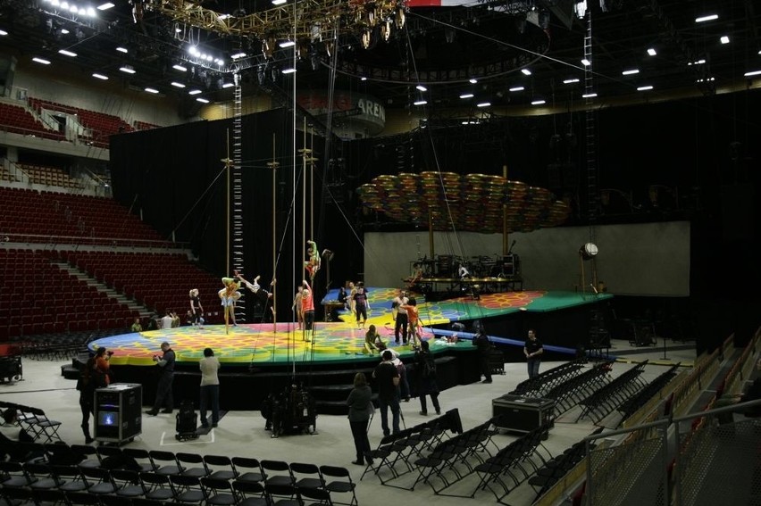 Trójmiasto: Cirque du Soleil w Ergo Arenie (ZDJĘCIA Z PRÓB I SPEKTAKLU)