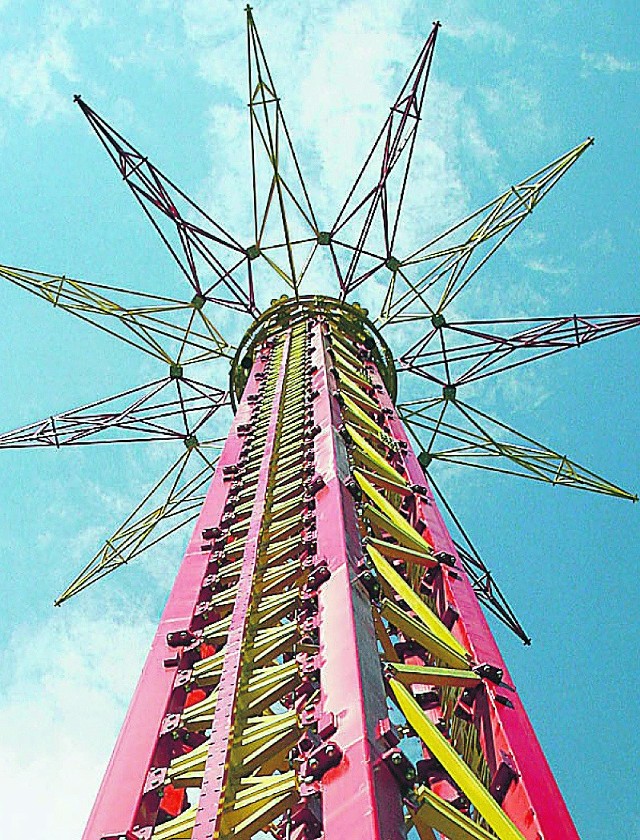 Wysoka na 50 metrów wieża jest w WPKiW od 2008 roku