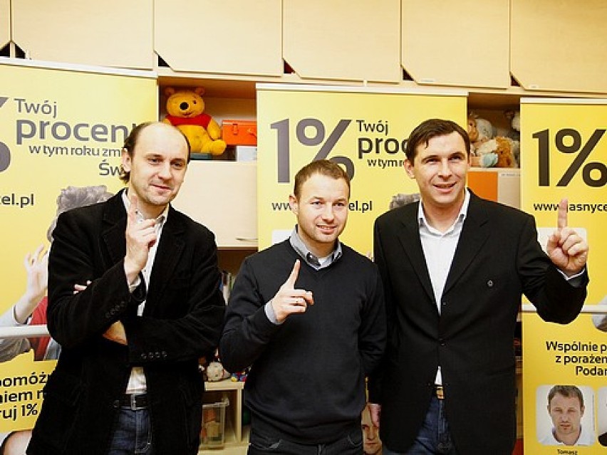 Adam Woronowicz, Tomasz Frankowski oraz Jacek Chańko...