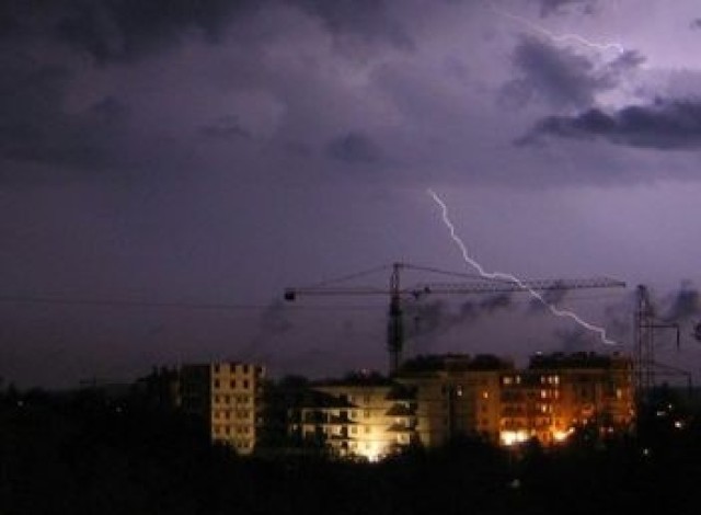 Burze, które w niedzielę przeszły nad Wielkopolską w samym ...