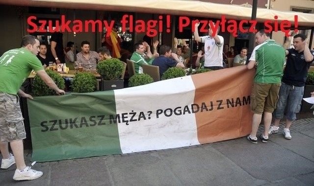 Przyłącz się do akcji! Znasz miejsce, w którym Irlandczycy zostawili flagę? Zgłoś to na adres internet@prasa.gda.pl lub dołącz do grupy na Facebooku!