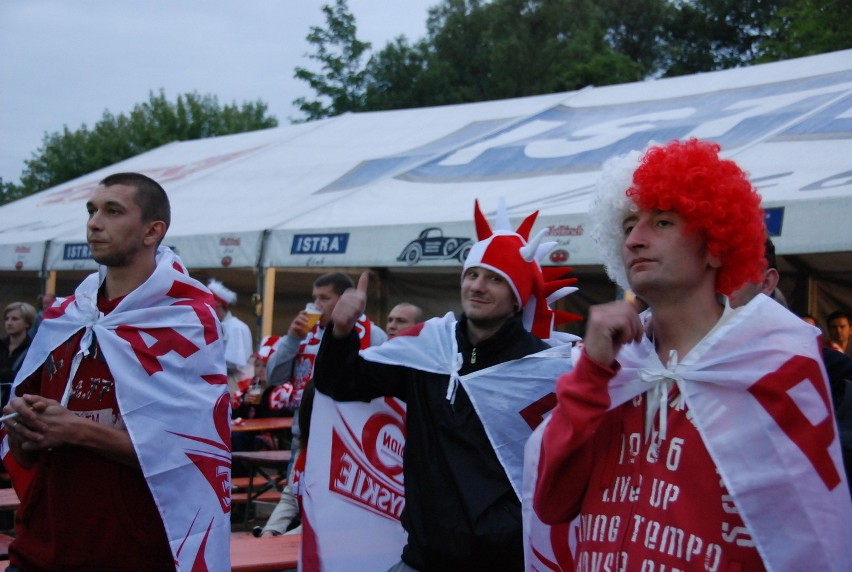 Euro 2012: Polska - Rosja w strefie kibica w Będzinie [ZDJĘCIA]