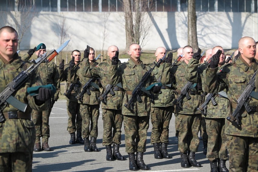 Przysięga wojskowa w Opolu.