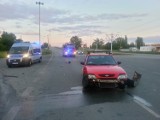 Wypadek na Dąbrowskiego w Łodzi. Sprawca nie miał prawa jazdy