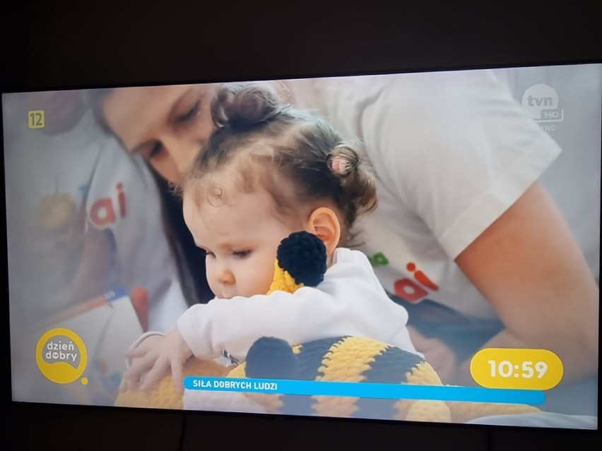 Maja Tomczak, chora na SMA w porannym programie śniadaniowym...