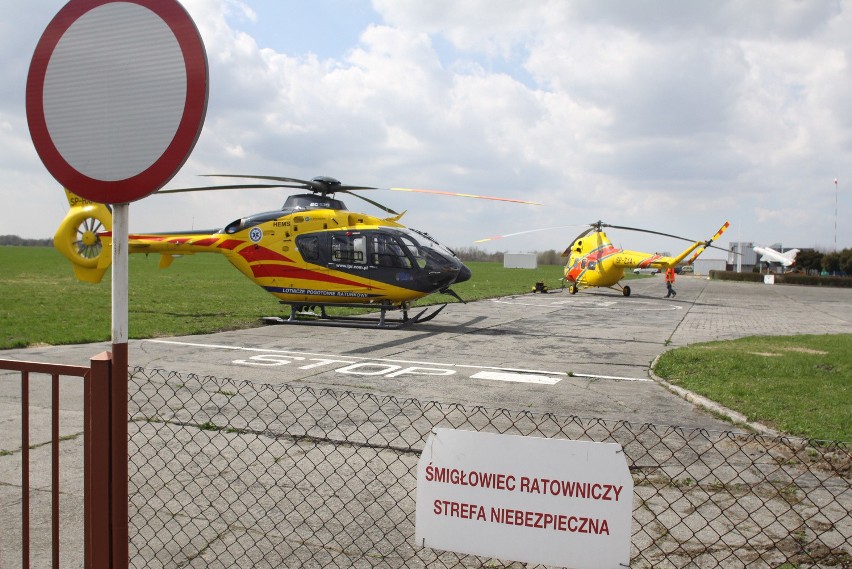 Supernowoczesny Eurocopter wylądował w Gliwicach [ZDJĘCIA i WIDEO]