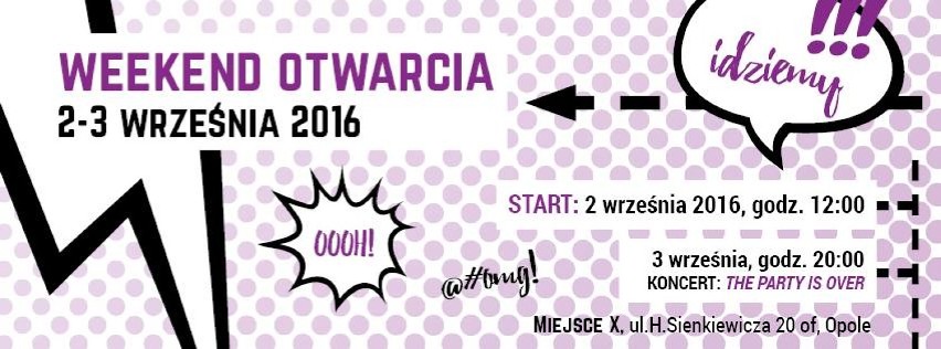 Miejsce X w Opolu. Otwarcie już w piątek!