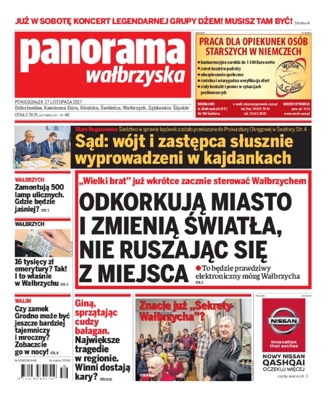 Panorama Wałbrzyska wydanie z 27 listopada 2017 r.