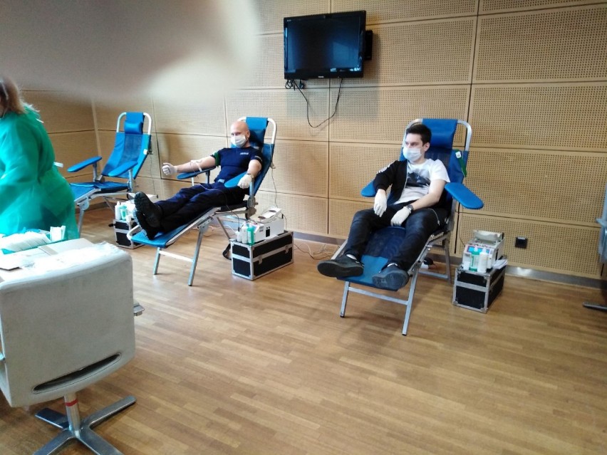Akcja krwiodawstwa w Kleszczowie. 35 osób oddało krew