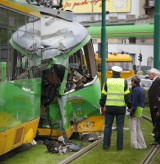 Poznań: Przeprowadzono oględziny tramwajów po zderzeniu