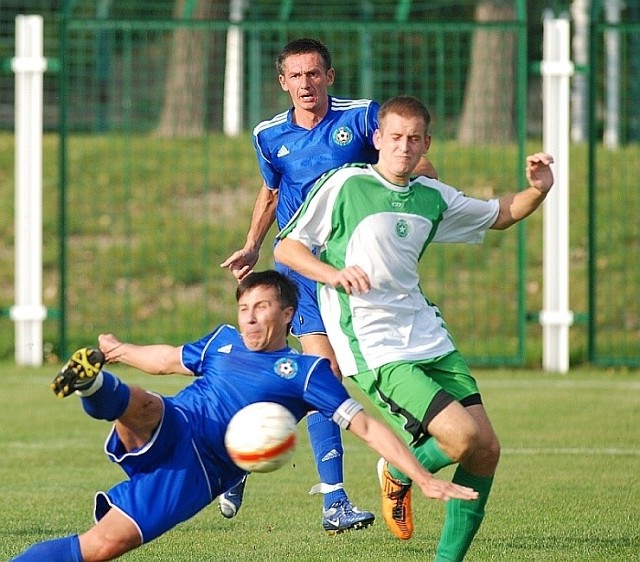 Radosław Gilewicz strzelił wyrównującą bramkę dla drużyny Oldbojów