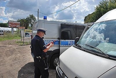 Akcja &quot;Truck&quot;. Policjanci z Chorzowa kontrolowali ciężarówki