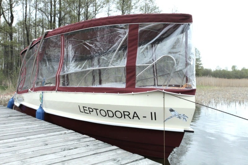 Wigry - rejsy łodzią Leptodora II
