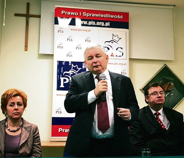 Posłanka Jadwiga Wiśniewska kieruje PiS-em w regionie, bo poseł Szymon Giżyński został zawieszony przez prezesa Jarosława Kaczyńskiego