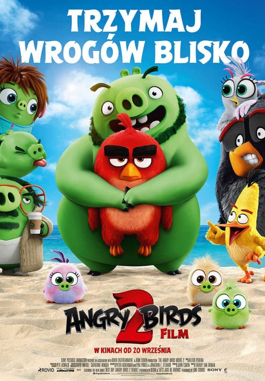 „Angry Birds Film 2"
Sala nr 1
Wtorek
13, 15, 17 - Angry...