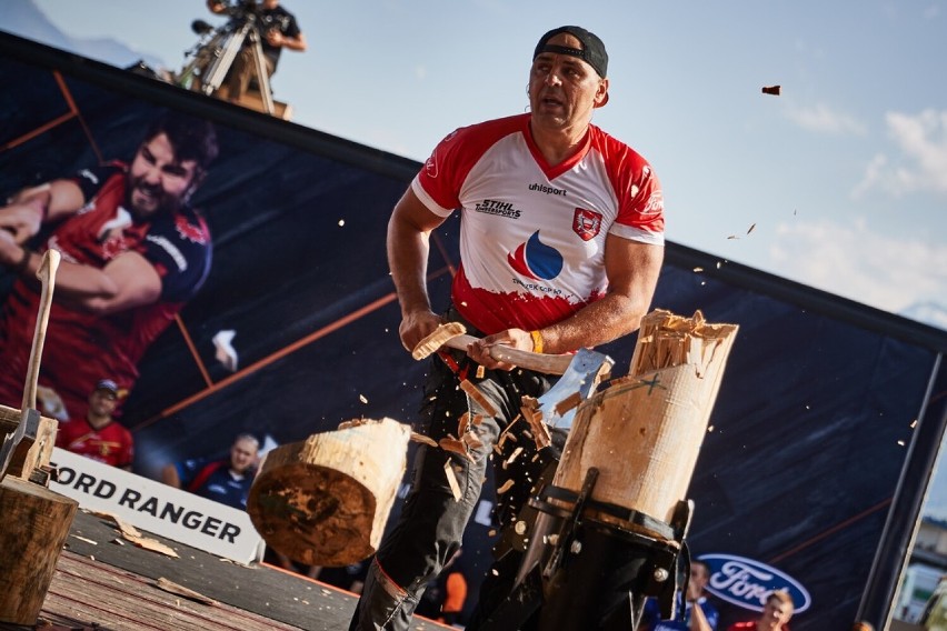 Michał Dubicki z Konar wywalczył przepustkę do World Trophy 2022 w serii STIHL TIMBERSPORTS® [ZDJĘCIA]