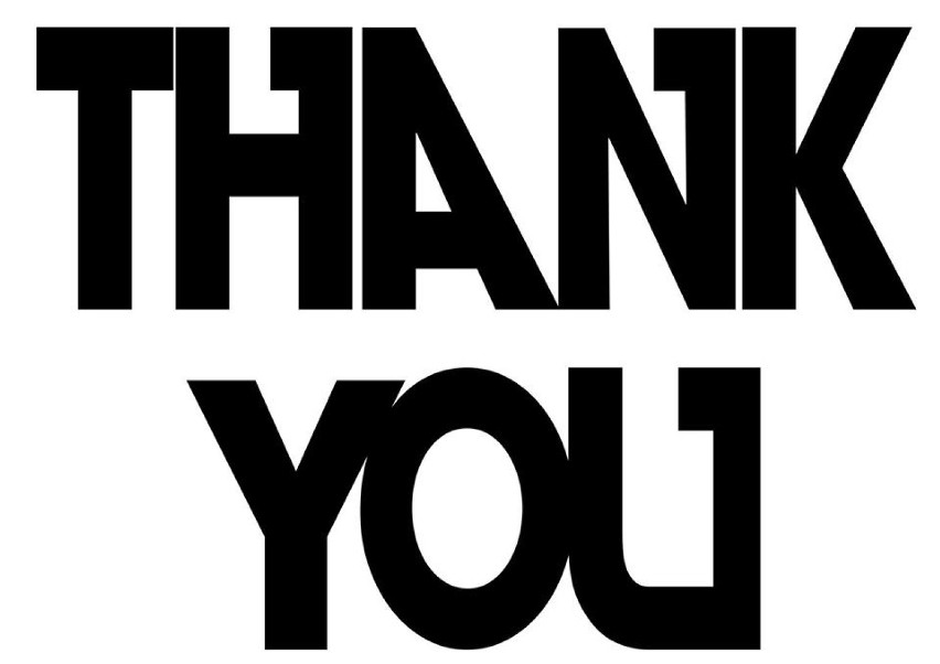 - Napis "Thank You" powinien pojawić się w rękach każdej z...