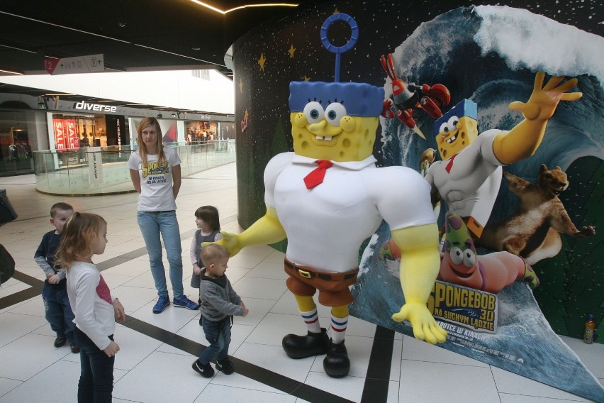 SpongeBob w Galerii Katowickiej [ZDJĘCIA]