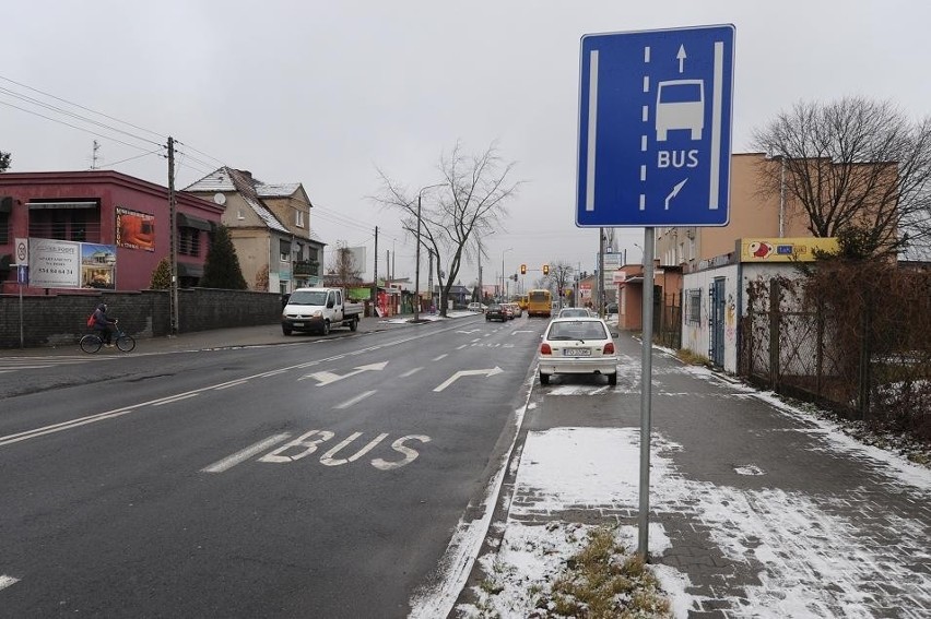 Dzięki buspasowi autobusy dojeżdżają do pętli nawet, gdy...