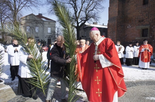 Palmy święcone w Katedrze Poznańskiej