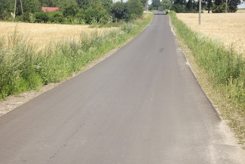Ponad kilometrowy odcinek drogi w Lisewie wybudowany 
