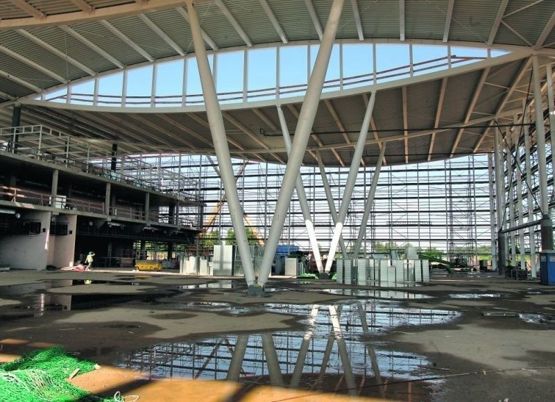 Wrocławski terminal nabiera już kształtów, jakie znaliśmy...