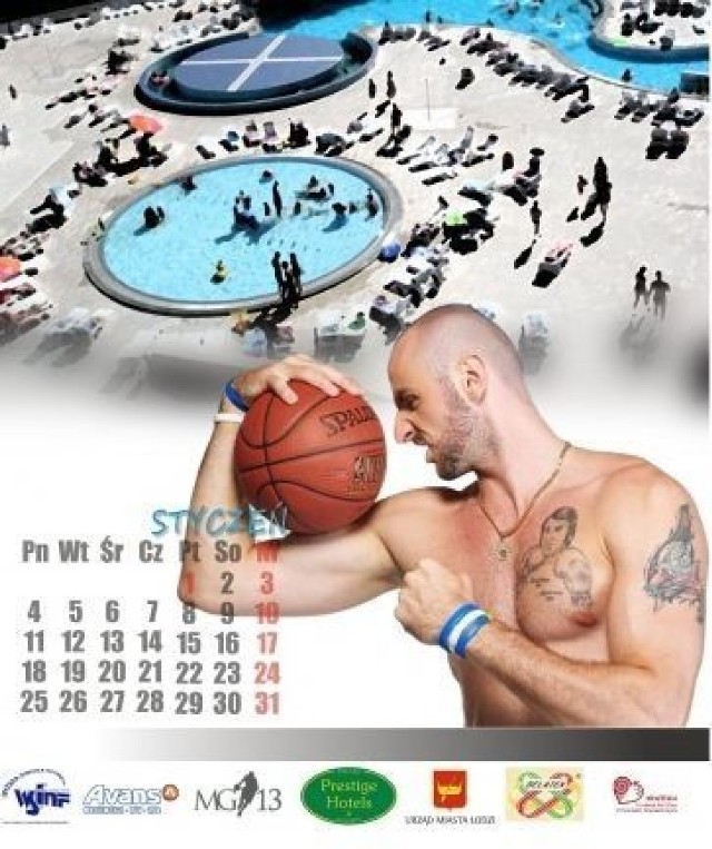 Strona kalendarza styczeń 2010