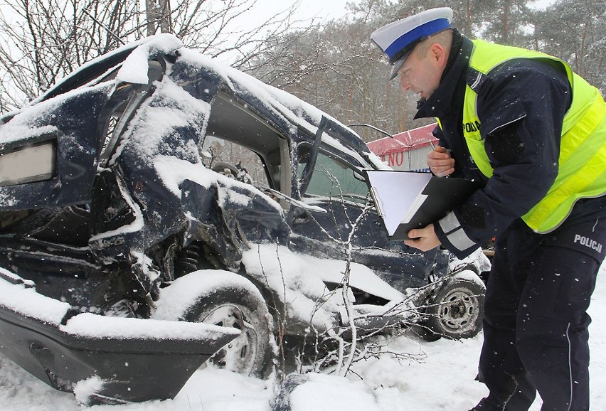 Śmiertelny wypadek na DK12